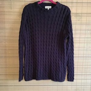 Purple cable knit 🥢🧶sweaterPretty & warm